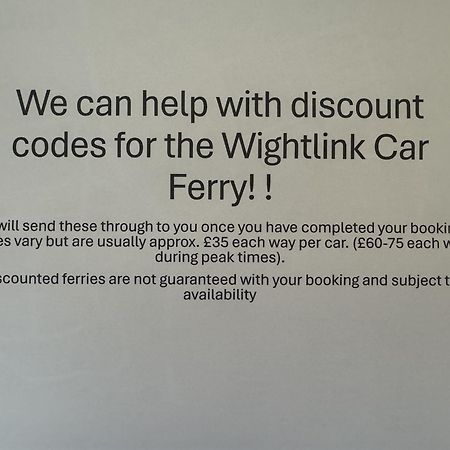 Whitecliff Bay Holiday Park - Most Popular Location Near Pools, Clubs And Beach Bembridge Exterior foto
